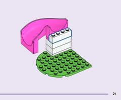 LEGO 42665 instructions page 21 – build guide