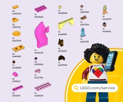 LEGO 42665 instructions page 67 – build guide