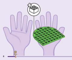 LEGO 42665 instructions page 8 – build guide