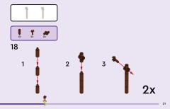 LEGO 42666 instructions page 21 – build guide