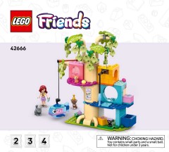 LEGO 42666 instructions page 1 – build guide