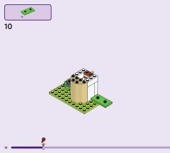 LEGO 42666 instructions page 10 – build guide