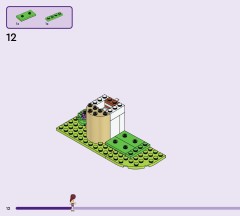 LEGO 42666 instructions page 12 – build guide