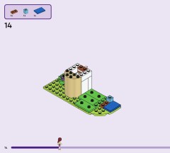 LEGO 42666 instructions page 14 – build guide