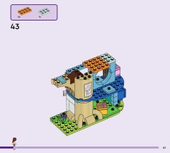 LEGO 42666 instructions page 41 – build guide