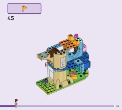 LEGO 42666 instructions page 43 – build guide