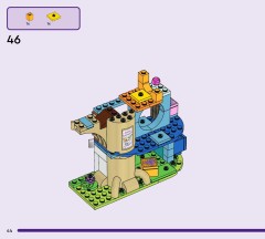 LEGO 42666 instructions page 44 – build guide