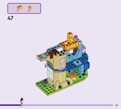 LEGO 42666 instructions page 45 – build guide