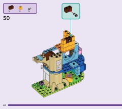 LEGO 42666 instructions page 48 – build guide