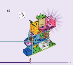LEGO 42666 instructions page 55 – build guide