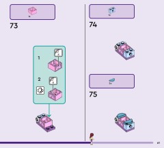 LEGO 42666 instructions page 61 – build guide