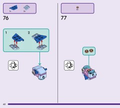 LEGO 42666 instructions page 62 – build guide