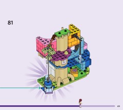 LEGO 42666 instructions page 65 – build guide