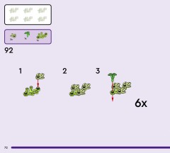LEGO 42666 instructions page 72 – build guide