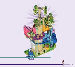 LEGO 42666 instructions page 73 – build guide