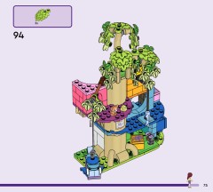 LEGO 42666 instructions page 75 – build guide