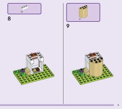 LEGO 42666 instructions page 9 – build guide