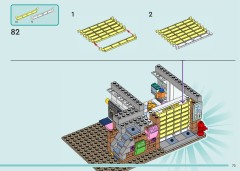 LEGO 42670 instructions page 73 – build guide