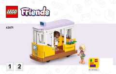 LEGO 42671 instructions page 1 – build guide