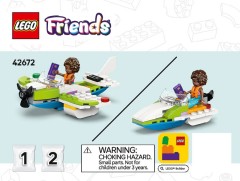 LEGO 42672 instructions page 1 – build guide