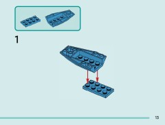 LEGO 42672 instructions page 13 – build guide