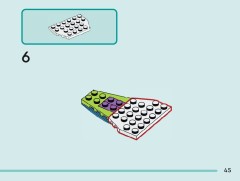 LEGO 42672 instructions page 45 – build guide