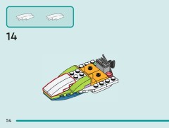 LEGO 42672 instructions page 54 – build guide