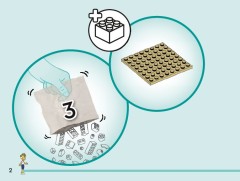 LEGO 42672 instructions page 2 – build guide