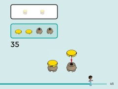 LEGO 42672 instructions page 45 – build guide