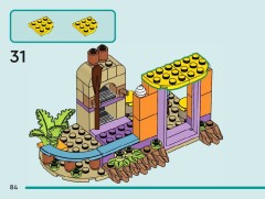 LEGO 42672 instructions page 84 – build guide