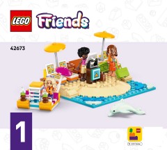 LEGO 42673 instructions page 1 – build guide