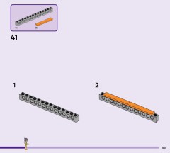 LEGO 42673 instructions page 45 – build guide