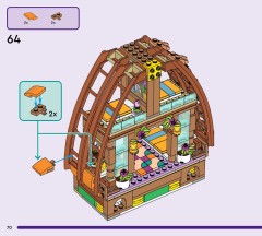 LEGO 42673 instructions page 70 – build guide