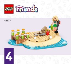 LEGO 42673 instructions page 1 – build guide