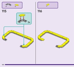 LEGO 42674 instructions page 100 – build guide