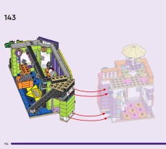 LEGO 42674 instructions page 114 – build guide