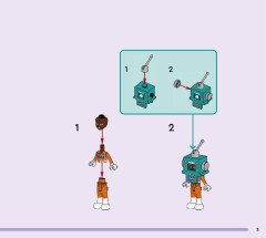 LEGO 42674 instructions page 3 – build guide