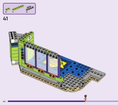 LEGO 42674 instructions page 44 – build guide