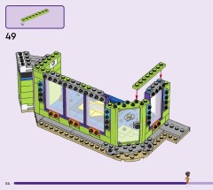 LEGO 42674 instructions page 54 – build guide