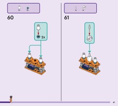 LEGO 42674 instructions page 61 – build guide