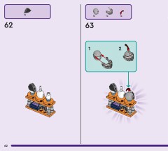 LEGO 42674 instructions page 62 – build guide