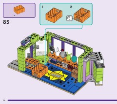 LEGO 42674 instructions page 74 – build guide