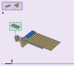 LEGO 42674 instructions page 8 – build guide