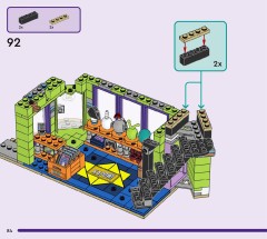 LEGO 42674 instructions page 84 – build guide