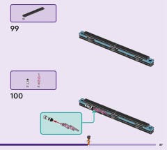 LEGO 42674 instructions page 89 – build guide