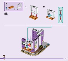 LEGO 42674 instructions page 47 – build guide