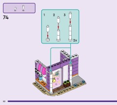 LEGO 42674 instructions page 52 – build guide