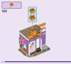 LEGO 42674 instructions page 70 – build guide