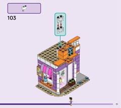 LEGO 42674 instructions page 71 – build guide