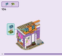 LEGO 42674 instructions page 72 – build guide